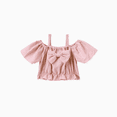 thumbnail image 2 of PatPat Sweet Off-Shoulder Baby Girl 2pcs Polyester Set, 2 of 7