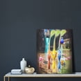thumbnail image 5 of Lsque Pikmin Pattern Decorative Picture – Unique Modern Wall Art, Ready-to-Hang Canvas Print for Home (Vertical), 5 of 6