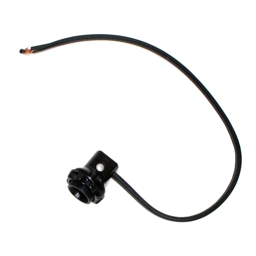 Westinghouse 22380 Candelabra Base Black 1 Light Harness Set Socket