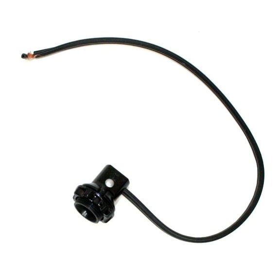 Westinghouse 22380 - Candelabra Base Black 1 Light Harness Set Socket (1 LITE HARNESS SET CAND BLAC)