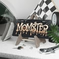 thumbnail image 3 of License Plate, Halloween "Momster" Word Art Decorative Front,Personalized Stainless Steel License Plate Cover For Men Women,12.2" X 6.2", 3 of 6