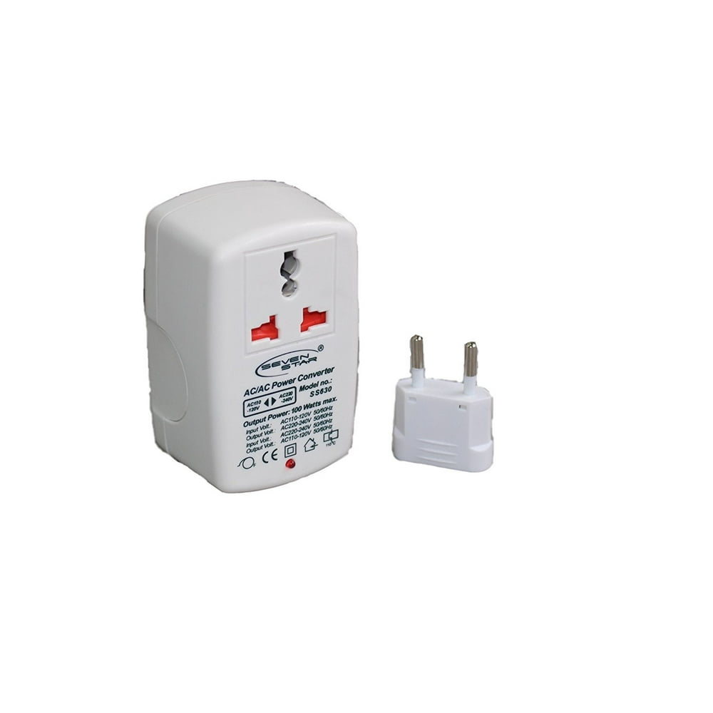 100 Watt Step Up/Down Universal Travel Voltage Converter