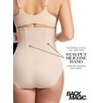 thumbnail image 4 of Cupid Women's Extra Firm Control Back Magic Plus Size High Waist Brief Shapewear, 4 of 5