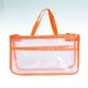 thumbnail image 3 of EeaseMX Bolsa de almacenamiento impermeable de EVA, portátil, para cosméticos, viajes, artículos de tocador, organizador de cosméticos, estuche de maquillaje (naranja), 3 of 7