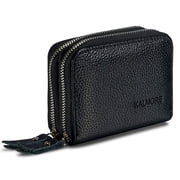 Walltes for women,genuine leather walltes, rfid wallets black