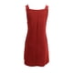 thumbnail image 3 of Vestido de Verano para Mujeres Cuello en V sin Mangas Sólido con Bolsillo de Eslinga, Vestido Casual de Moda para Diario Y Fiesta, 3 of 5