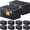 125L, variant on Moving boxes, heavy-duty moving bags with sturdy zippers and handles, foldable, moving supplies, storage boxes for packing and moving.