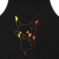 thumbnail image 3 of Pokémon - Colorful Pikachu Outline - Men's Jersey Tank Top, 3 of 5