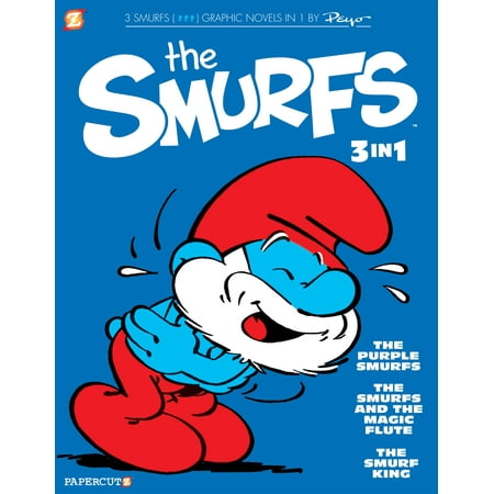 The Smurfs 3-in-1 #1 : The Purple Smurfs, The Smurfs and the Magic Flute, and The Smurf