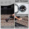 thumbnail image 5 of Jeiento Aztec Leopard Stripe Car Trunk Mat All Season Cargo Protector Universal Fit Floor Mat Western Auto Accessories, 5 of 7