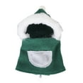 thumbnail image 3 of Bird Flight Suit, Polyester Material Soft Skin Friendly Hook And  Design Christmas Bird Clothes Green Hooded  For Daily S,M,L, 3 of 8