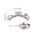 thumbnail image 4 of Garden hose wall mount bracket, heavy hook, outdoor patio hose bracket, 4 of 5