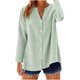 thumbnail image 2 of Neewe Flannel Plaid Soft Fabric Button Down Shirt Roll Up Long Sleeve Flannel Plaid Shirt Blouses for Women, 2 of 6