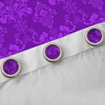 thumbnail image 4 of Feelyou Mystic Tribal Damask Blackout Curtains Set of 2 (52x84 Each) for Adult, Rustic Farmhouse Window Curtains, Western Mandala Purple Curtains and Drapes, Window Curtains Bedroom Decor, 4 of 6
