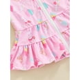 thumbnail image 7 of Kids Toddler Little Girl Swim Cover Up Towel Terry Swimsuit Wraps Zip Up Bathing Suit Robe Pool Beach Coverups Dress, 7 of 7