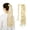 613C, variant on SHCKE Wrap Around Long Hair Extension for Women 20" 22" Straight Wavy Ponytail Extensions Clip In Ponytail Extensions Bleach Blonde Synthetic Hair Piece