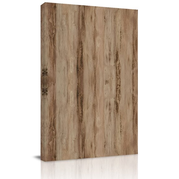 Canvas Wall Art, Woodland Framed Canvas Prints for Bathroom Hallway, Nature Bark Striped Wooden Fibers Vintage Small Gallery Wrapped Wall Decor for Home Office, Gifts, 8"x10" Ship Next Day