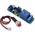 thumbnail image 1 of HUGFEGWE DC 12V Adjustable Timer Delay Turn Off Module Timing Relay Time Switch 1~10sec CJB91-113828, 1 of 8