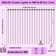 thumbnail image 5 of Cadena de luces SINAMER 600 LED moradas, 6 x 3 m, 8 modos, 5 of 6