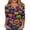 Green, variant on Women Plus Size Halloween Shirt Funny Cute Graphic Sweatshirts Short Length Sleeve Tunic Tops Halloween Pumpkin Print Casual T-Shirt