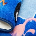 thumbnail image 6 of Eric Carle Elementary World Map Kids Area Rug Blue/Red, 4'11"x6'6" Rectangle, 6 of 10