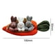 thumbnail image 3 of Mini zanahoria cartera muñecas hucha conejo juguete para niño regalo de Pascua (multicolor), 3 of 8