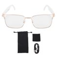 thumbnail image 2 of Lunettes Intelligentes, Lunettes Audio Intelligentes pour Hommes Femmes, Haut-Parleur Micro Intégré, Protection des Yeux, Son Surround 360, Commande à une Touche, pour Décontracté pour Sorties Décontractées, 2 of 7