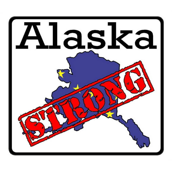 Alaska State (K4) Strong Vinyl Decal Sticker Car/Truck Laptop/Netbook Window