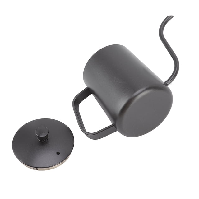 Gooseneck Drip , Stainless Steel, Compact Coffee Kettle, Easy , 28oz Silver with Wide Application for Coffee, Tea, Mocha