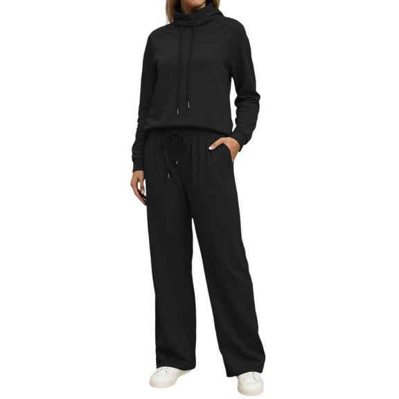 Women'S Fall 2 Piece - Long Sleeve Sweatshirt With Sweatpants Set Matching Sets Women Clothing Fall Women'S Lounge Sets