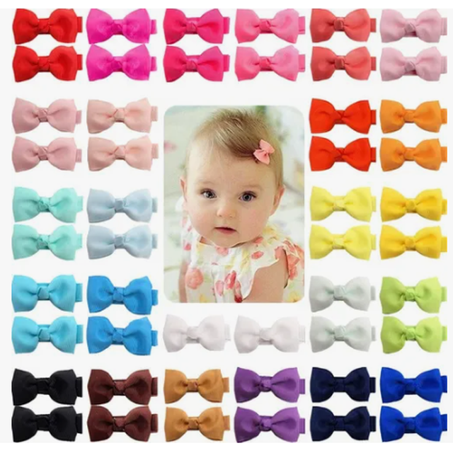 50 Xtellar Pinzas De Pelo Para Bebés Tamaño Pequeño 5 Cm