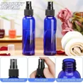 thumbnail image 4 of WANGQI Empty Blue Spray Refillable Bottles Fine Mist Plastic Containers for Alcohol Disinfectant, 4 of 7