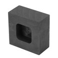 thumbnail image 4 of Graphite Ingot , Square Shape Test Analysis Tool Acid Alkali  Ingot Molds  For Silver For Necklace For Brass, 4 of 8