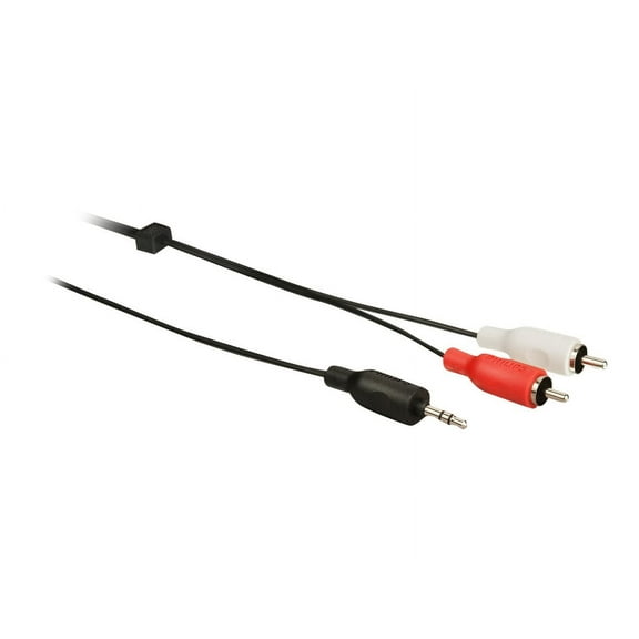 philips swa2112w/27 3.5mm-2 rca plugs stereo y cable (6 feet)
