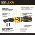 thumbnail image 3 of Trinquete DEWALT 1/4" y 3/8" sin escobillas 20V, 3 of 7