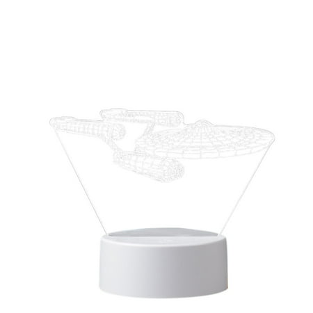 

Cotonie 3D USB Acrylic Night Light LED Table Desk Bedroom Decor Gift Warm White Lamp