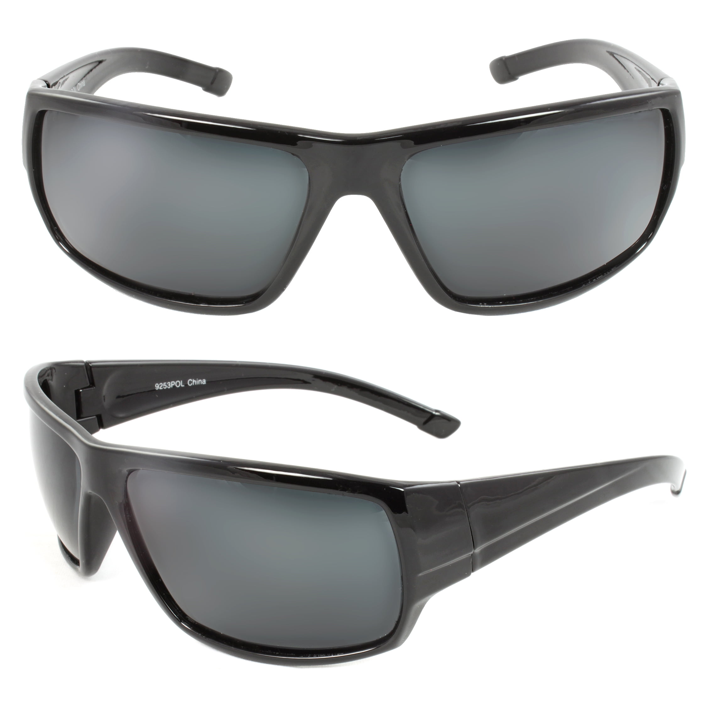 MLC Eyewear Polarized Outdoors Sports Full Square Framed Sunglasses ...