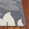 thumbnail image 4 of SAFAVIEH Jardin Aiden Leaves Area Rug, Gray/Beige, 6' x 6' Square, 4 of 11