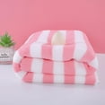 thumbnail image 6 of Pink Towel Premium Family Microfiber Bath Towel Set Microfiber Coral Velvet Highly Absorbent Towel for Bath Fitness Bathroom Thick Bath Towel Set Household Towel 35*75 Dusknt Towel Clearance!, 6 of 9