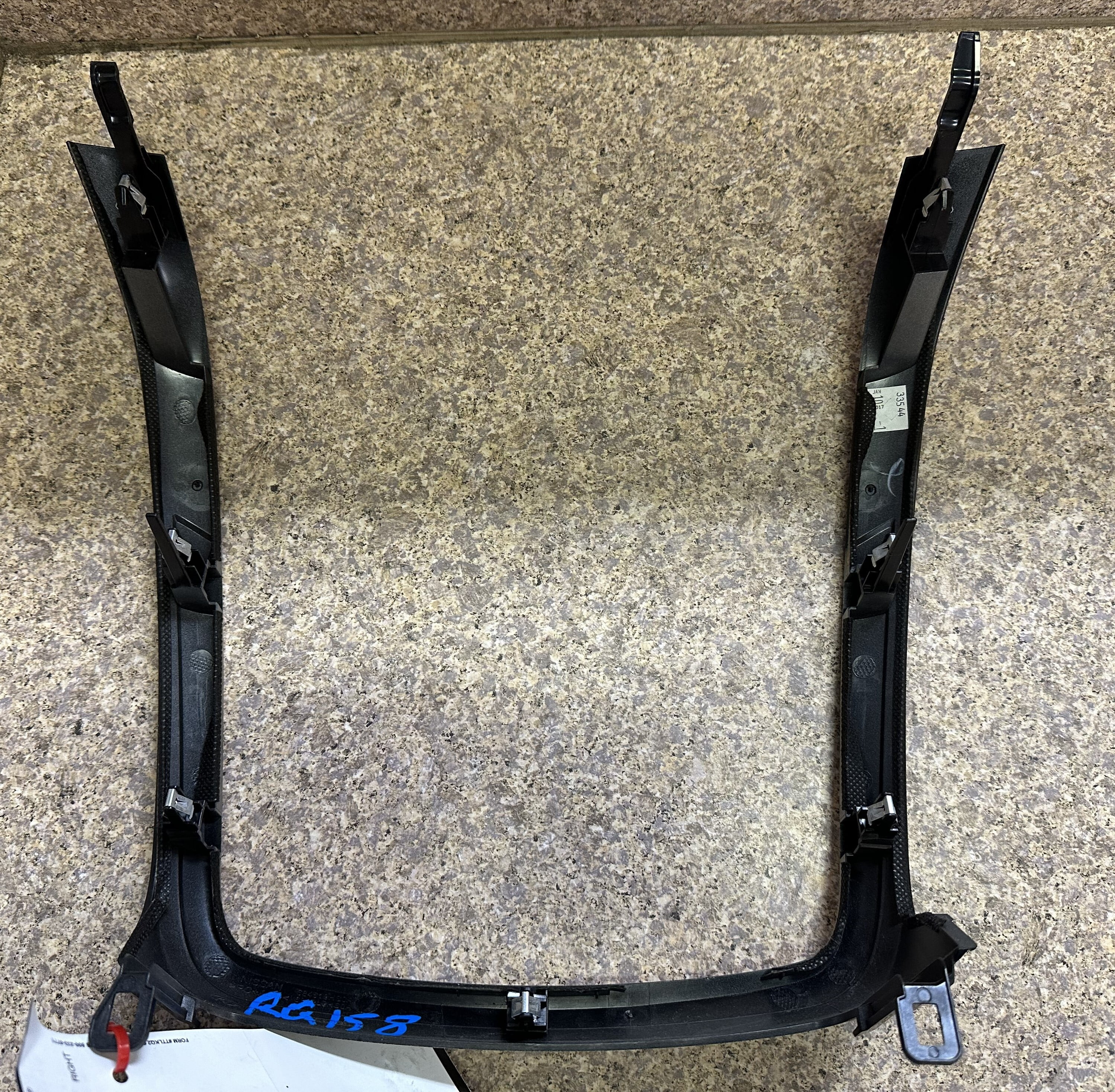 Pre-Owned 17 Nissan Altima Radio Bezel Plate OEM LKQ - Verify Specific Vehicle Fitment In Description - (Good)