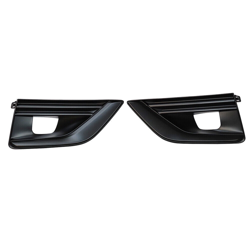 Black Fog Light Lamp Grille Bezels Cover Gloss Fits Infiniti Q50 - Foto 11