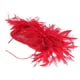 thumbnail image 2 of Diadema de cabellero Salvador con Plumas de 1920 para Boda Cóctel rojo, 2 of 10