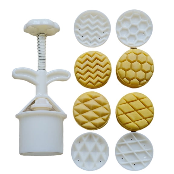 FEAMOS Beautiful Pineapple Pastries Molds Functional Manual Press Molds for Dessert Enthusiasts
