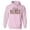 Pink, variant on Dialysis Nurse Leopard Print Hoodie Sweatshirt Unisex 2X-Large White