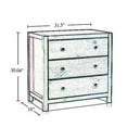 thumbnail image 5 of Benzara BM203368 Commode en Bois de Style Transitionnel avec Jambes Droites Robustes&44; Marron, 5 of 5