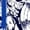 ROYAL BLUE, variant on Marvel - Captain America Portrait - Men's Long Sleeve Fleece Pullover Hoodie
