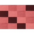 thumbnail image 1 of Ahgly Tapis Rectangulaire Rouge Lavable en Machine, 7 Pieds x 9 Pieds, 1 of 7