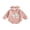 Pink, variant on Cjfdfy Newborn Baby Girl Fall Outfit Hello Sis Embroidered Long Sleeve Waffle Knit Romper With Hairband Cute Baby Coming Home Fall Winter Clothes 0-18 Months
