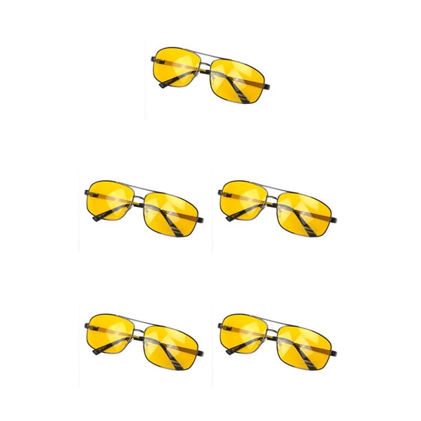 Minnieouse Gafas de conducción Gafas de sol con almohadilla nasal de silicona resistente a los arañazos ajustable Gafas protectoras retro Alta claridad Type2 NO2 Minnieouse CBP432958