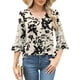 thumbnail image 1 of Blusa tipo túnica Rapbin, casual, de manga 3/4, de verano, para mujer, 1 of 5